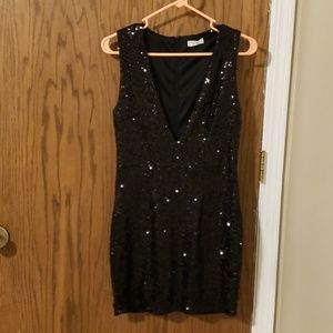 Tobi Dresses - Black sequin dress Tobi Dresses - Black sequin dress